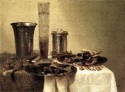 HEDA, Willem Claesz. Breakfast Still-Life sg oil on canvas